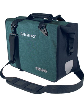 Ortlieb Office-Bag L Greenpeace-Line - second quality